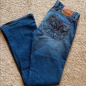 Lucky brand bootcut jean size 4/27